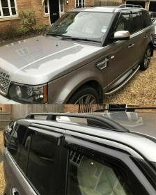 RANGE ROVER SPORT 2005-2013 BARRE SUL TETTO MANCORRENTI NERI PORTAPACCHI