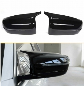 BMW SÉRIE 8 G15 G16 MIROIRS DE REMPLACEMENT COQUES MIROIRS NOIR BRILLANT LOOK M8