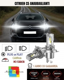 KIT LED H7 CITROEN C5 MK3 8000 LUME