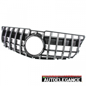 Front Gitter Panamericana Grill Geeignet Für Mercedes GLK X204 08-12 Gloss Chrom