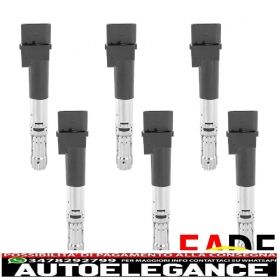 6x Einheit Zündung Spule VW Bora 1j Golf IV 1j 2.8 v6 4motion Sharan 7m 2.8 V