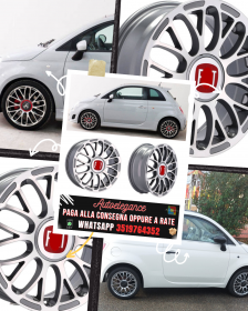 CERCHI CERCHIO IN LEGA 15" Adatto per ALFA ROMEO CITROEN FIAT FORD LANCIA PEUGEO
