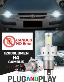 KIT LAMPADE H4 BI-LED LED HYUNDAI GETZ NO AVARIA 12.000LM CAMBUS