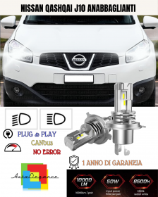 KIT LED H7 NISSAN QASHQAI J10