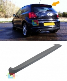 Aileron VW Polo 6R 2009+ Spoiler Arrière sur Le Toit Look R Line - Non Pour Gti