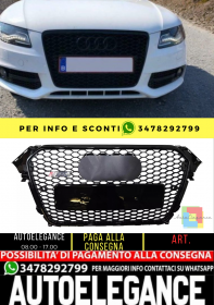 ⭐ Audi A4 B8 2012 - 2016 griglia radiatore look RS4- ⭐