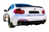 Spoiler Posteriore P Style Nero Lucido BMW Serie 2 F22 Coupé 2013–2021