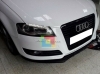 Abajo Parachoques Delantero Audi A3 8P 08-12 Spoiler ABS Negro Splitter Labio