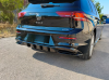 ART.2711   Diffusore Posteriore Volkswagen Golf Mk8 / MK8 Facelift
