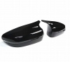 BMW S&Eacute;RIE 8 G15 G16 MIROIRS DE REMPLACEMENT COQUES MIROIRS NOIR BRILLANT LOOK M8