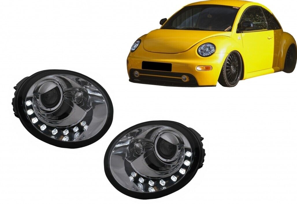 Kit Costruzione Faro Con Luci LED A 360° | Modello Da Collezione 1632 Pezzi | Auto Vintage E Base Oceano | Regalo Per Adulti