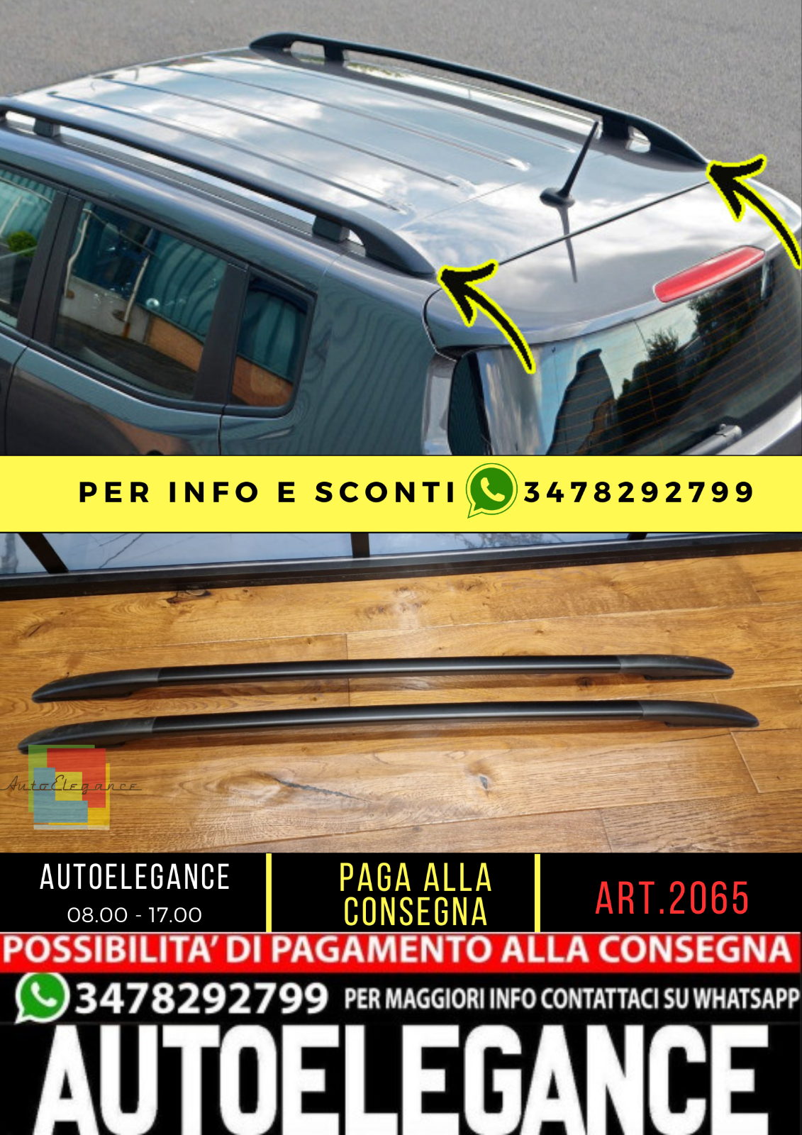 ✨2065 MANCORRENTI ADATTO PER RANGE ROVER SPORT L320 05-12 NERO - ECONOMICO✨