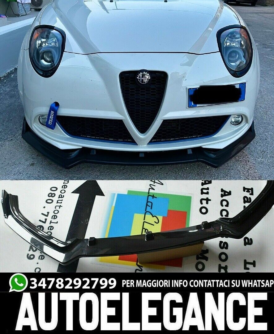 ❄?🌟0079 SPLITTER SOTTO PARAURTI ADATO PER Renault Clio 4 12-18🌟❄?