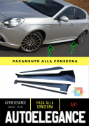 ⭐Minigonne laterari in ABS per Alfa Romeo Giulietta QV Launch Edition⭐