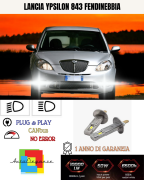 KIT LED H1 LANCIA YPSILON 843 6000K BIANCO FENDINEBBIA