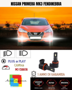 ?KIT LED H11 NISSAN PRIMERA MK3 6000K BIANCO FENDINEBBIA ?