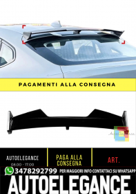 Spoiler Tetto Nero Lucido per BMW X4 G02 / X4M M Sport 2018+ | Body Kit