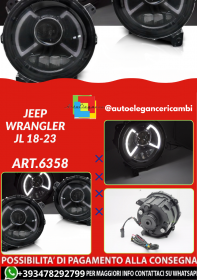 ART.6358 Frontscheinwerfer Jeep Wrangler JL 2018–2023