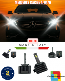 KIT LED LAMPADE ANABBAGLIANTI D1S 6000K ADATTO PER MERCEDES CLASSE A W176