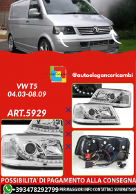 ART.5929 Phares avant VW T5 04.2003–08.2009