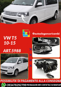 ART.5988 Phares avant VW T5 2010–2015