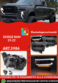 ART.5986 Frontscheinwerfer Dodge RAM 2019–2022