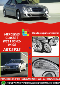 ART.5933 Phares avant Mercedes Classe E W211 03.2002–04.2006