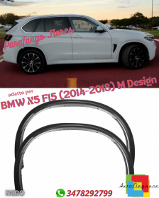 ?Parafango Flares con 32 pezzi Clip Auto in Plastica adatto per BMW X5 F15 14-18