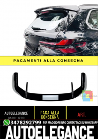 Spoiler Tetto Nero Lucido MP Style per BMW X5 G05 / X5M F95 2018+