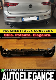 Difusor Trasero VW Golf 8 19+