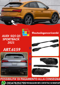 ART.6159 Diffusoren Audi SQ5 / Q5 Sportback 2021