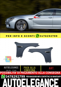 ?Parafanghi anteriori adatti per BMW Serie 6 M6 F06 Grand Coupe F12 Cabrio F13 ?