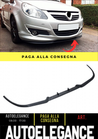SPLITTER ANTERIORE ADATTO PER OPEL CORSA D