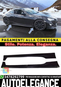 🔥Minigonne Laterali per Toyota GT86 (2012&ndash;2021) &ndash; Tuning Sportivo in ABS🔥