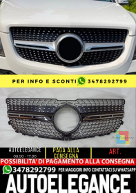 ⭐Mercedes Benz GLK Class X204 2013 -Facelift modello griglia ⭐PANAMERICANA