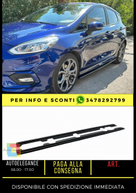 💎Minigonne laterali Estensioni V.2 PER Ford Fiesta Mk8 ST / ST-Line 2017-💎