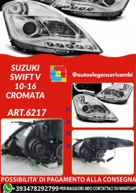 ART.6217 Phares avant Suzuki Swift V 2010–2016 chromés