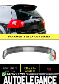Spoiler Tetto Posteriore Carbonio per VW Golf MK5 GTI R32 2003–2008