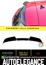 Spoiler Tetto Nero Lucido per Audi A3 S3 RS3 8Y Sportback 2020+ | Body Kit