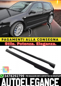 ✨Minigonne Laterali per VW Golf 4 (3 Porte) 1997&ndash;2006 &ndash; Estensioni Parafango ✨