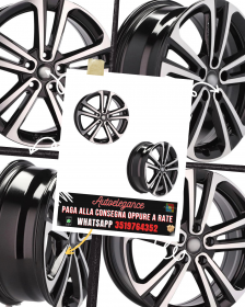CERCHI CERCHIO IN LEGA 17" Adatto per ALFA ROMEO CITROEN DS FIAT FORD JAGUAR