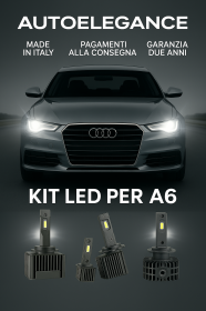 KIT LED D3S 6000K Anabbaglianti per Audi A6 C6 | Luce Bianca Fredda CANBUS