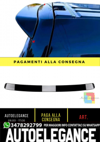 Spoiler Tetto Posteriore Nero Lucido per Mercedes V-Class Vito W447 14–22