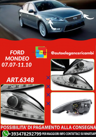 ART.6348 Frontscheinwerfer Ford Mondeo 07.2007–11.2010 chrom