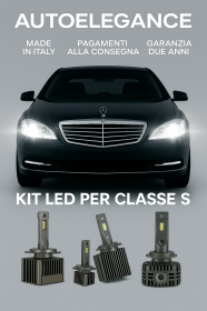 KIT LED D1S 6000K Anabbaglianti per Mercedes Classe S W221 | CANBUS Bianco