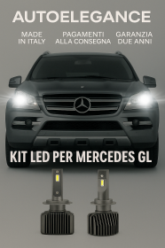 KIT LED D1S 6000K Anabbaglianti per Mercedes GL X164 | Luce Bianca CANBUS