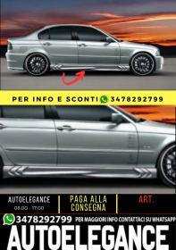 MINIGONNE LATERALI ADATTO PER BMW E46