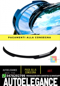 Spoiler Posteriore Nero Lucido per BMW Serie 3 GT F34 2011–2019