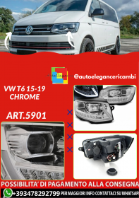 ART.5901 Frontscheinwerfer VW T6 2015-2019 chrom