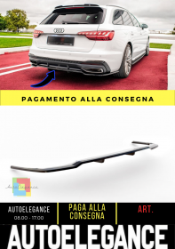 Splitter posteriore (con barre vert